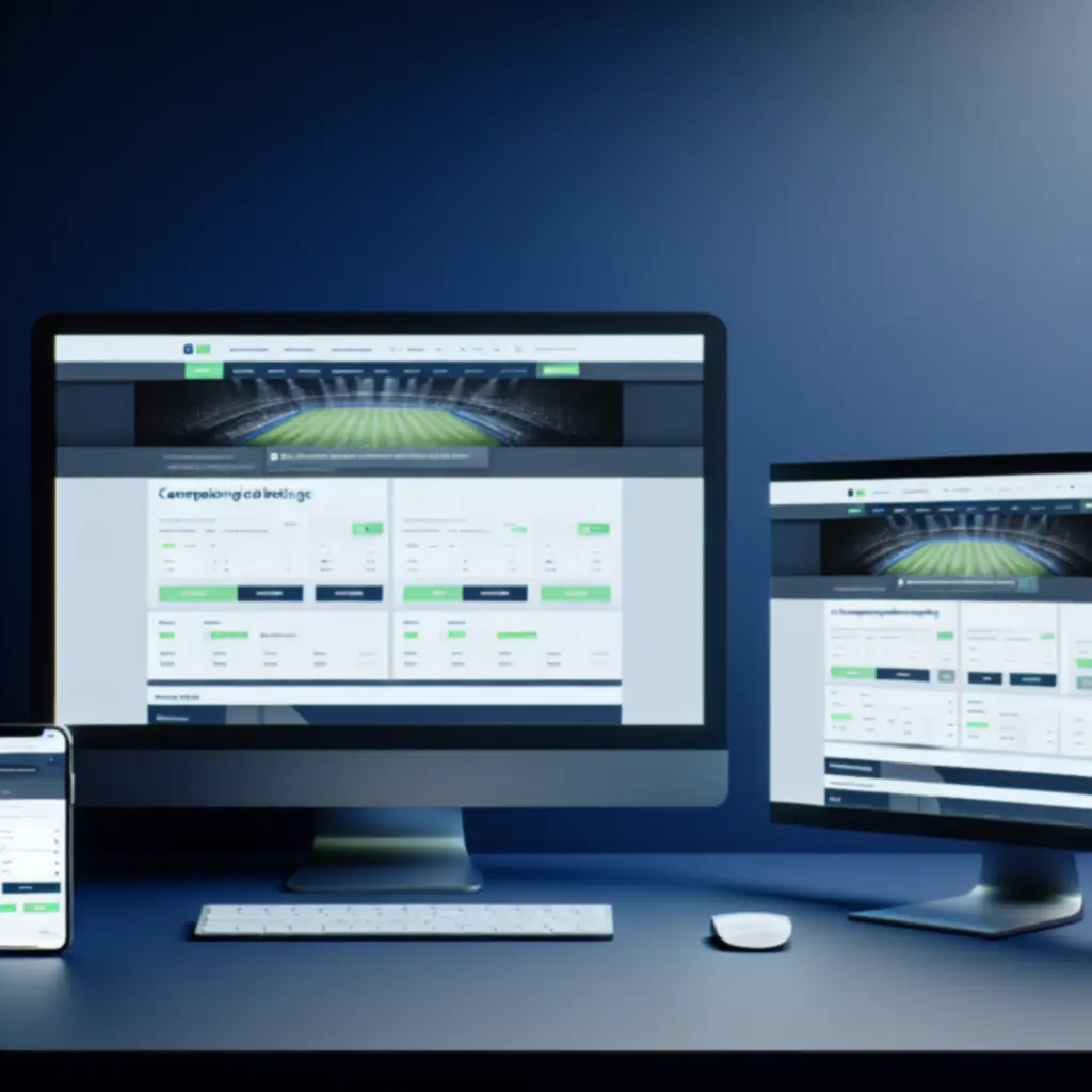 Interface de comparaison d'offres de paris sportifs